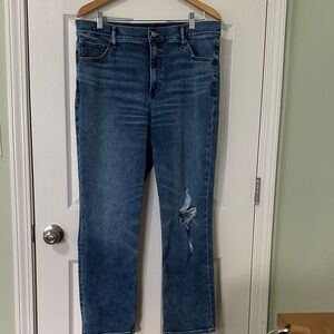 Express Modern Straight Jeans